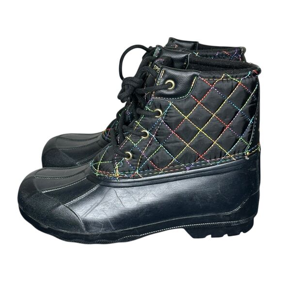 Sperry Saltwater Duck Boots, Youth Size 4, New! - Picture 1 of 6